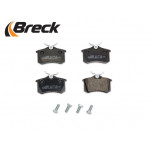 BRECK Bremsbelagsatz, Scheibenbremse